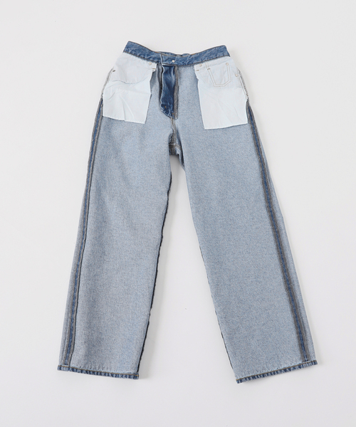 JOURNAL STANDARD relume(ジャーナルスタンダード レリューム)の「ルーズデニムパンツ(デニムパンツ・レディース・ブルー系その他・38/36)」の19枚目の写真