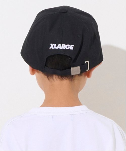 XLARGE KIDS（エクストララージキッズ）の「スランテッドOGキャップ（キャップ・キッズ・ブルー/ブラック/ベージュ・52-56cm/S(48-52cm)）」の9枚目の写真
