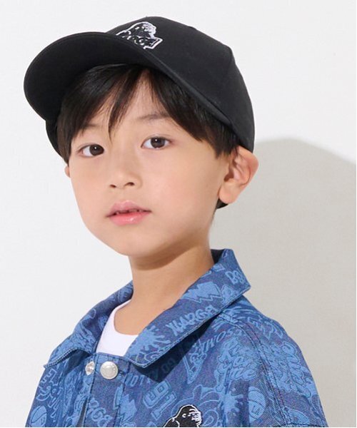XLARGE KIDS（エクストララージキッズ）の「スランテッドOGキャップ（キャップ・キッズ・ブルー/ブラック/ベージュ・52-56cm/S(48-52cm)）」の10枚目の写真