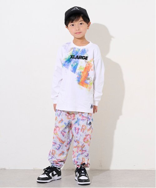 XLARGE KIDS（エクストララージキッズ）の「スランテッドOGキャップ（キャップ・キッズ・ブルー/ブラック/ベージュ・52-56cm/S(48-52cm)）」の22枚目の写真