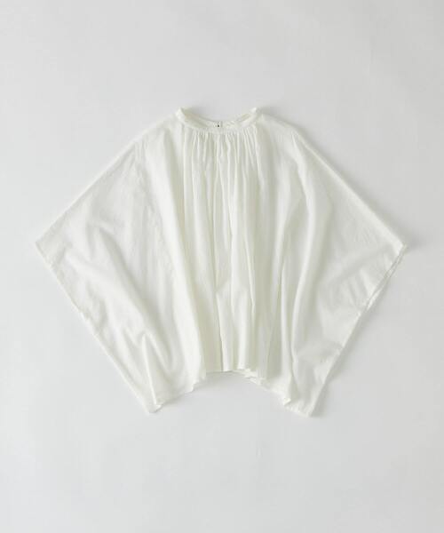 conges payes ADIEU TRISTESSE（コンジェ ペイエ アデュートリステス）の「ポンチョシルエットブラウス（シャツ/ブラウス・レディース・ブラック/オフホワイト/ピンク・38）」の12枚目の写真