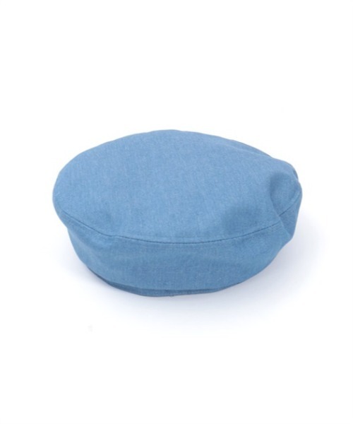 axes femme（アクシーズファム）の「レースアップデニムベレー（ハンチング/ベレー帽・レディース・ブルー/インディゴブルー・FREE）」の16枚目の写真