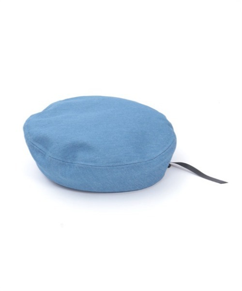 axes femme（アクシーズファム）の「レースアップデニムベレー（ハンチング/ベレー帽・レディース・ブルー/インディゴブルー・FREE）」の17枚目の写真