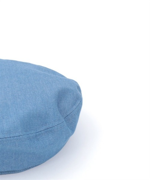 axes femme（アクシーズファム）の「レースアップデニムベレー（ハンチング/ベレー帽・レディース・ブルー/インディゴブルー・FREE）」の19枚目の写真