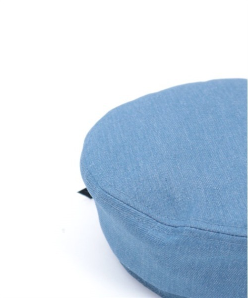 axes femme（アクシーズファム）の「レースアップデニムベレー（ハンチング/ベレー帽・レディース・ブルー/インディゴブルー・FREE）」の20枚目の写真