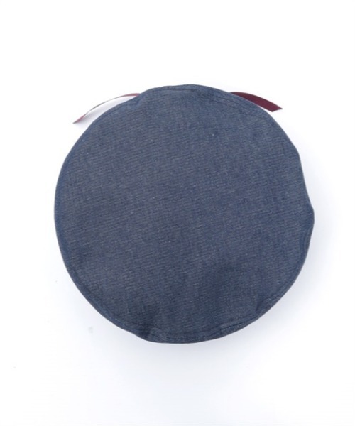 axes femme（アクシーズファム）の「レースアップデニムベレー（ハンチング/ベレー帽・レディース・ブルー/インディゴブルー・FREE）」の5枚目の写真