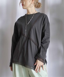 BITTOKO | メッシュ切替ロンT(Tシャツ/カットソー)