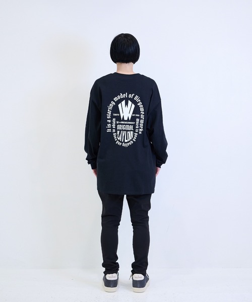 [W] by VIRGOwearworks（ダブリューバイヴァルゴウェアーワークス）の「Emblem LSPT（Tシャツ/カットソー・メンズ・ブラック/ホワイト・MEDIUM/LARGE/X-LARGE/XX-LARGE）」の16枚目の写真