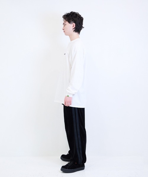 [W] by VIRGOwearworks（ダブリューバイヴァルゴウェアーワークス）の「Emblem LSPT（Tシャツ/カットソー・メンズ・ブラック/ホワイト・MEDIUM/LARGE/X-LARGE/XX-LARGE）」の10枚目の写真