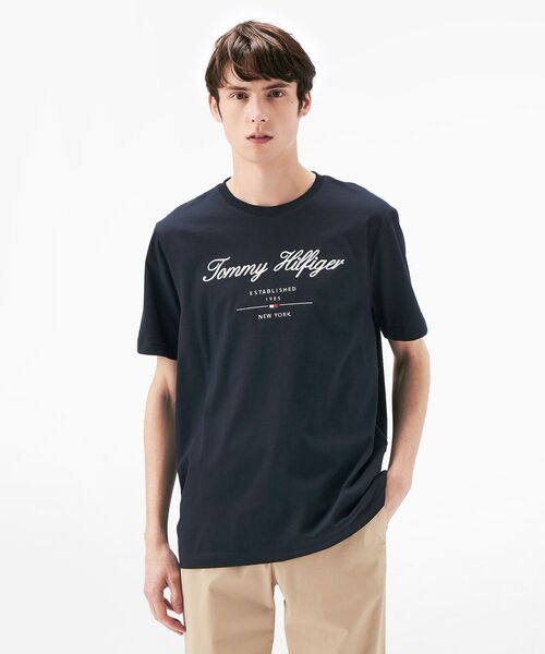 ☆大人気★セール【 】トミー ロゴTシャツ ☆ セール】【オンライン限定】【ユニセックス】トラックロゴT
