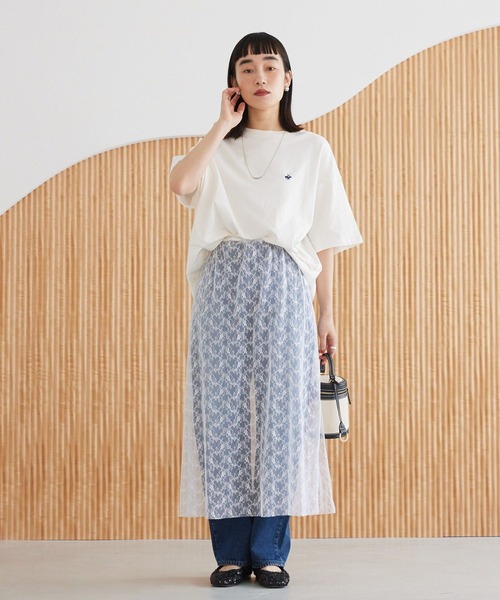 BEVERLY HILLS POLO CLUB(ビバリーヒルズポロクラブ)の「BH.POLO CLUB別注バックプリントTシャツ(Tシャツ/カットソー・レディース・サックスブルー/ブラック/オフホワイト・FREE)」の8枚目の写真