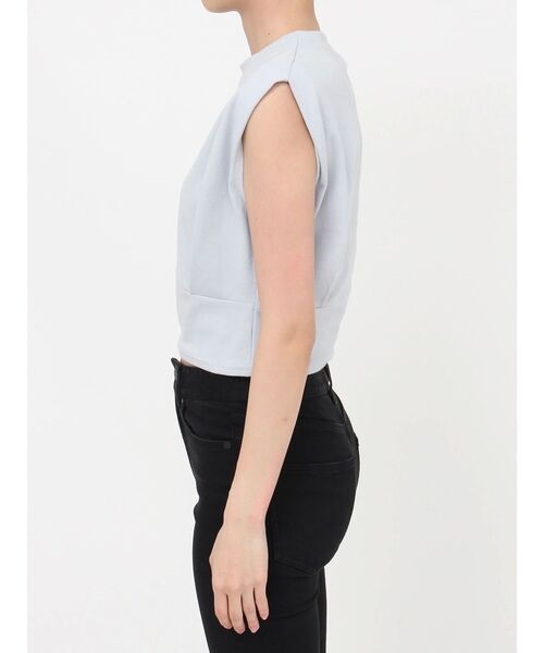 MURUA（ムルーア）の「ウエストタックノースリトップス（Tシャツ/カットソー・レディース・ブルー/イエロー/ブラック/ホワイト・FREE）」の9枚目の写真