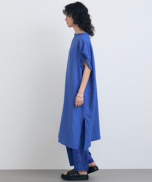 HOUSE OF LOTUS シルクコットン　ワンピース 【ARATA】 セール】 コットンシルクワンピース （ワンピース）｜HOUSE OF