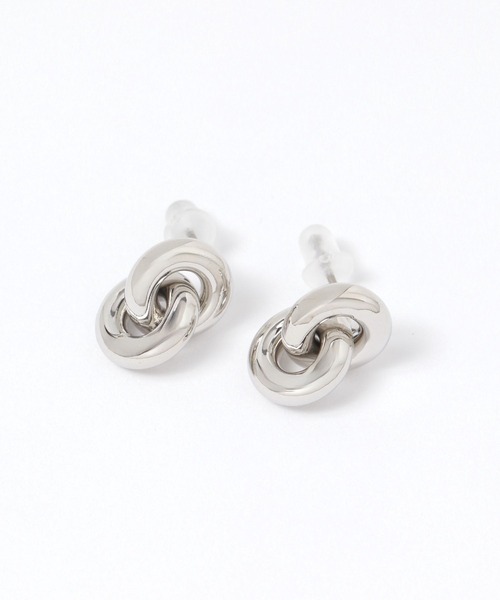 A&G ビアス ダブルサークルピアス（ピアス（両耳用））｜niko and