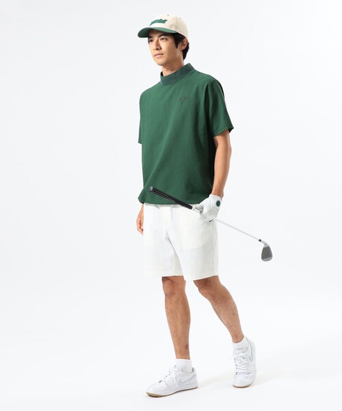 BEAMS GOLF(ビームスゴルフ)の「ORANGE LABEL / ドットエア(R) モックネックシャツ(Tシャツ/カットソー・メンズ・ネイビー/グリーン/グレー・SMALL/MEDIUM/LARGE/X-LARGE)」の12枚目の写真