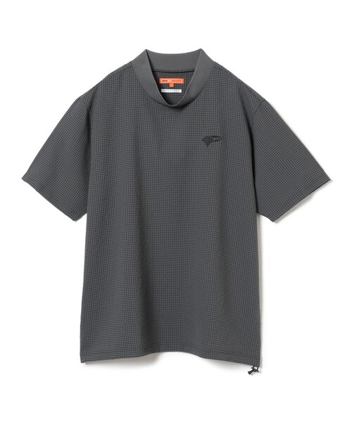 BEAMS GOLF(ビームスゴルフ)の「ORANGE LABEL / ドットエア(R) モックネックシャツ(Tシャツ/カットソー・メンズ・ネイビー/グリーン/グレー・SMALL/MEDIUM/LARGE/X-LARGE)」の22枚目の写真