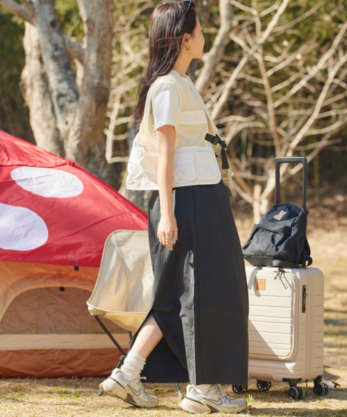 DOD（ディーオーディー）の「【DOD別注】サササノス―（スカート・レディース・ブラック/ベージュ・MEDIUM/SMALL）」の8枚目の写真