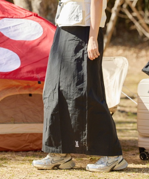 DOD（ディーオーディー）の「【DOD別注】サササノス―（スカート・レディース・ブラック/ベージュ・MEDIUM/SMALL）」の4枚目の写真