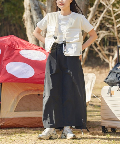 DOD（ディーオーディー）の「【DOD別注】サササノス―（スカート・レディース・ブラック/ベージュ・MEDIUM/SMALL）」の7枚目の写真