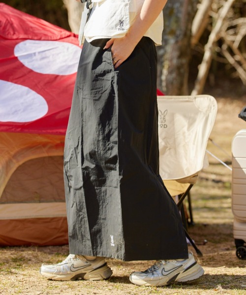 DOD（ディーオーディー）の「【DOD別注】サササノス―（スカート・レディース・ブラック/ベージュ・MEDIUM/SMALL）」の5枚目の写真