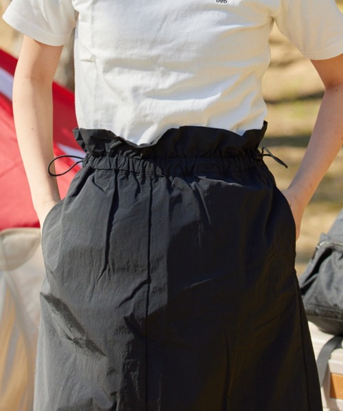 DOD（ディーオーディー）の「【DOD別注】サササノス―（スカート・レディース・ブラック/ベージュ・MEDIUM/SMALL）」の9枚目の写真