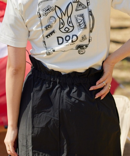 DOD（ディーオーディー）の「【DOD別注】サササノス―（スカート・レディース・ブラック/ベージュ・MEDIUM/SMALL）」の10枚目の写真