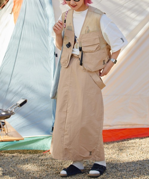 DOD（ディーオーディー）の「【DOD別注】サササノス―（スカート・レディース・ブラック/ベージュ・MEDIUM/SMALL）」の16枚目の写真