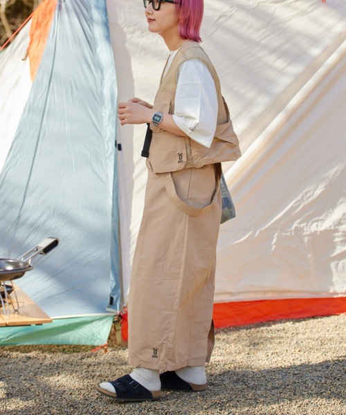 DOD（ディーオーディー）の「【DOD別注】サササノス―（スカート・レディース・ブラック/ベージュ・MEDIUM/SMALL）」の17枚目の写真