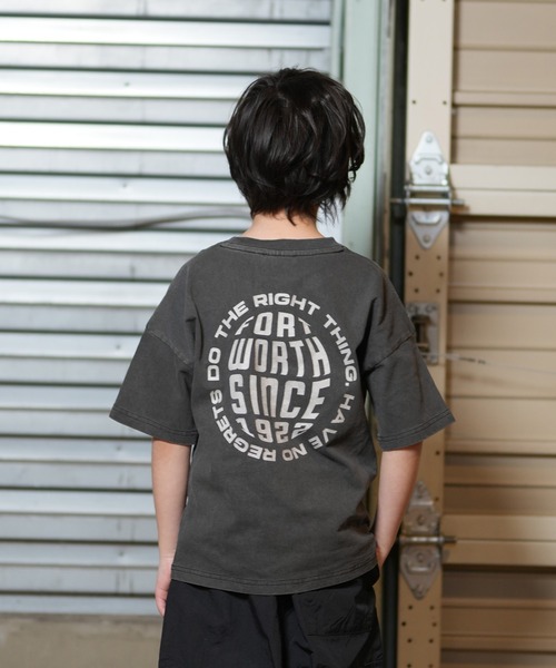 Dickies（ディッキーズ）の「Dickies/ディッキーズ DK MS ｻｰｸﾙﾛｺﾞ PRINT S/S T キッズ Tシャツ 81220200（Tシャツ/カットソー・キッズ・ホワイト/グリーン/ブラック・160cm/150cm/140cm/130cm）」の3枚目の写真