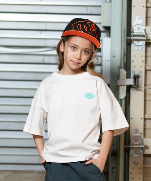 Dickies（ディッキーズ）の「Dickies/ディッキーズ DK MS ｻｰｸﾙﾛｺﾞ PRINT S/S T キッズ Tシャツ 81220200（Tシャツ/カットソー・キッズ・ホワイト/グリーン/ブラック・160cm/150cm/140cm/130cm）」の5枚目の写真