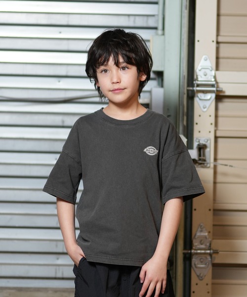 Dickies（ディッキーズ）の「Dickies/ディッキーズ DK MS ｻｰｸﾙﾛｺﾞ PRINT S/S T キッズ Tシャツ 81220200（Tシャツ/カットソー・キッズ・ホワイト/グリーン/ブラック・160cm/150cm/140cm/130cm）」の12枚目の写真