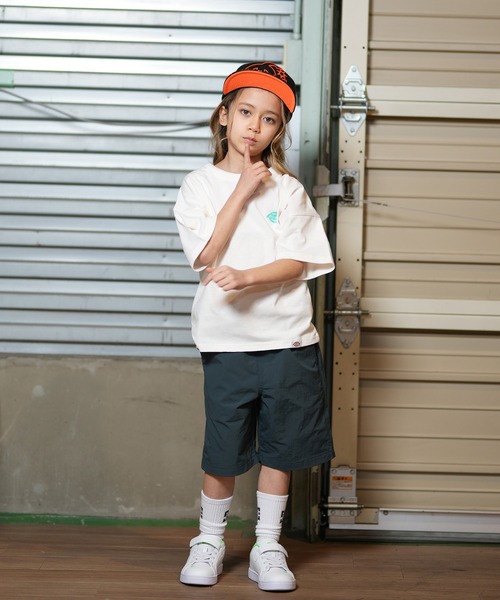 Dickies（ディッキーズ）の「Dickies/ディッキーズ DK MS ｻｰｸﾙﾛｺﾞ PRINT S/S T キッズ Tシャツ 81220200（Tシャツ/カットソー・キッズ・ホワイト/グリーン/ブラック・160cm/150cm/140cm/130cm）」の9枚目の写真