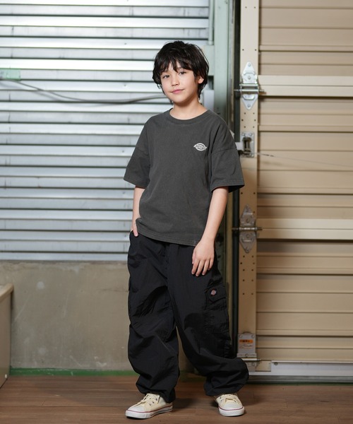 Dickies（ディッキーズ）の「Dickies/ディッキーズ DK MS ｻｰｸﾙﾛｺﾞ PRINT S/S T キッズ Tシャツ 81220200（Tシャツ/カットソー・キッズ・ホワイト/グリーン/ブラック・160cm/150cm/140cm/130cm）」の13枚目の写真