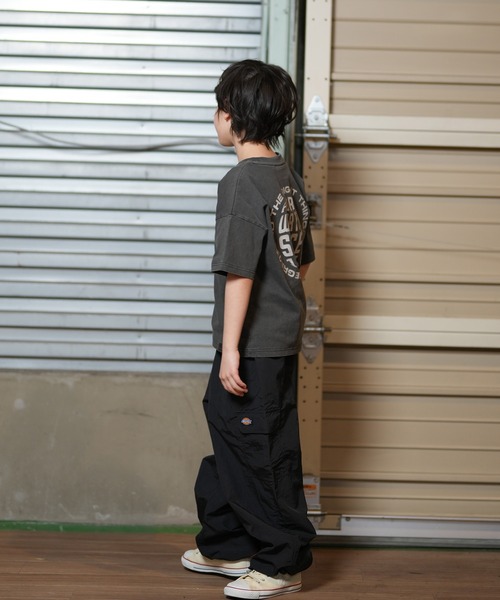 Dickies（ディッキーズ）の「Dickies/ディッキーズ DK MS ｻｰｸﾙﾛｺﾞ PRINT S/S T キッズ Tシャツ 81220200（Tシャツ/カットソー・キッズ・ホワイト/グリーン/ブラック・160cm/150cm/140cm/130cm）」の14枚目の写真