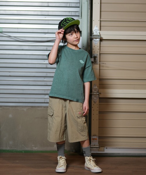 Dickies（ディッキーズ）の「Dickies/ディッキーズ DK MS ｻｰｸﾙﾛｺﾞ PRINT S/S T キッズ Tシャツ 81220200（Tシャツ/カットソー・キッズ・ホワイト/グリーン/ブラック・160cm/150cm/140cm/130cm）」の20枚目の写真