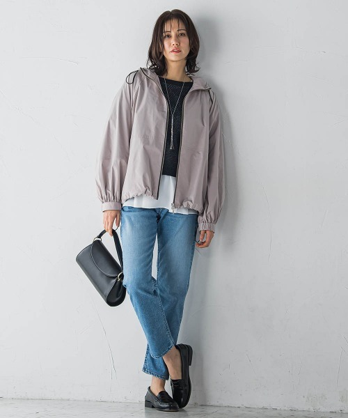 LAUTREAMONT（ロートレアモン）の「【JAPAN BLUE JEANS】テーパードパンツ≪洗濯機で洗える≫（デニムパンツ・レディース・ネイビー/ライトブルー・9号/11号/7号）」の22枚目の写真