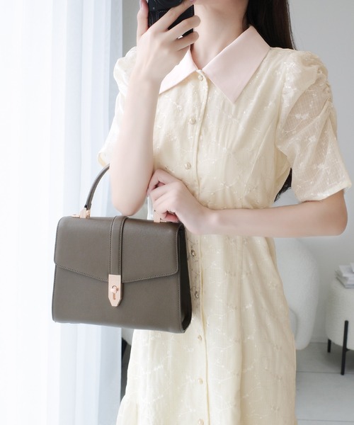 【ヴィンテージ風❤️おしゃれミディワンピ】新品新作インポート✨華やかプリーツ♡ セール】【mily bilet】おしゃれと高級感の絶妙なバランス。花