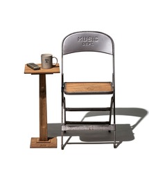 PUEBCO(vGuR)WOODEN SIDE TABLE(Ƌ)