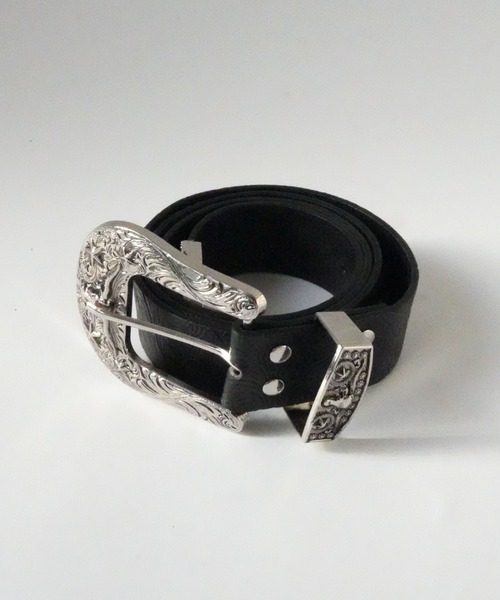 Port(ポート)の「【 Port / ポート 】 ウエスタン エンボス バックル ベルト(ベルト・レディース・ブラウン/ブラック/ブラック系その他・FREE)」の16枚目の写真