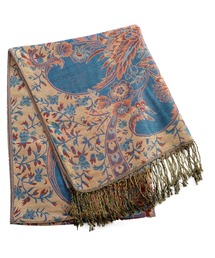 レディースのストール/ショール（花柄・ボタニカル柄）ファッション