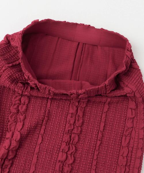 URBAN RESEARCH ROSSO WOMEN(アーバンリサーチ ロッソ)の「ジャガードイージーストレートスカート(スカート・レディース・ブラック/レッド・FREE)」の14枚目の写真