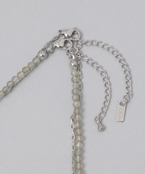 JEANASIS(ジーナシス)の「ステンレスカラー2レンネックレス/414143(ネックレス・レディース・ブラック系その他/ピンク系その他/レッド系その他・FREE)」の8枚目の写真