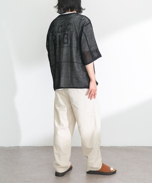 ARMY TWILL（アーミーツイル）の「ARMY TWILL　Cotton Mesh T-shirts（Tシャツ/カットソー・メンズ・ブラック/ホワイト系その他・SMALL/MEDIUM/LARGE）」の9枚目の写真