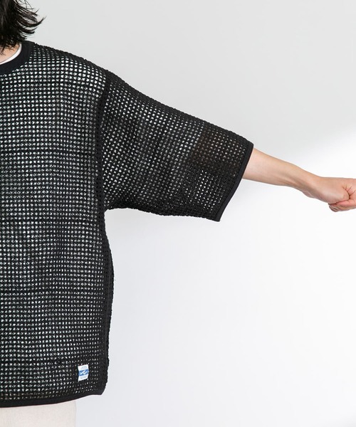 ARMY TWILL（アーミーツイル）の「ARMY TWILL　Cotton Mesh T-shirts（Tシャツ/カットソー・メンズ・ブラック/ホワイト系その他・SMALL/MEDIUM/LARGE）」の13枚目の写真