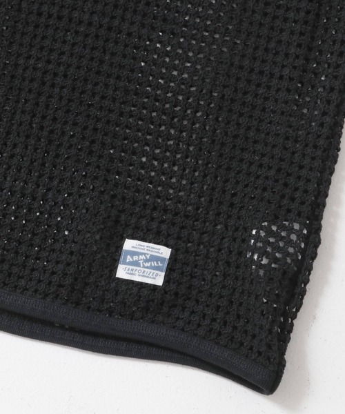 ARMY TWILL（アーミーツイル）の「ARMY TWILL　Cotton Mesh T-shirts（Tシャツ/カットソー・メンズ・ブラック/ホワイト系その他・SMALL/MEDIUM/LARGE）」の16枚目の写真