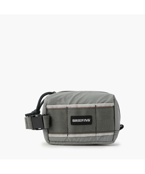 BRIEFING（ブリーフィング）の「【BRIEFING／ブリーフィング】PP DEVICE POUCH （Sサイズ）（ポーチ・メンズ・グレー/オリーブ/ネイビー・FREE）」の2枚目の写真