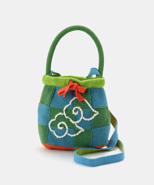 CITYSHOP(シティーショップ)の「YANYAN BAG YYW25-0831B:ミニバッグ(クラッチバッグ・レディース・ブルー・FREE)」の5枚目の写真