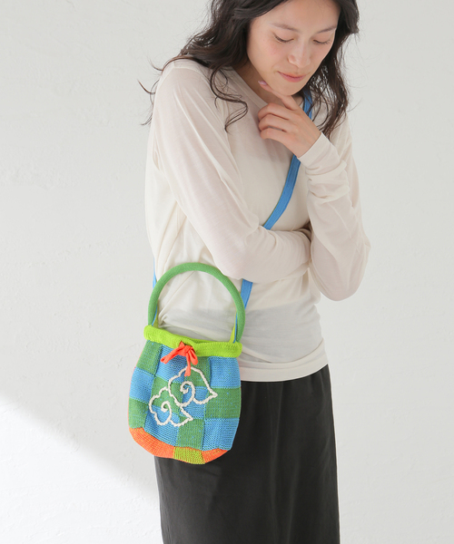 CITYSHOP(シティーショップ)の「YANYAN BAG YYW25-0831B:ミニバッグ(クラッチバッグ・レディース・ブルー・FREE)」の4枚目の写真