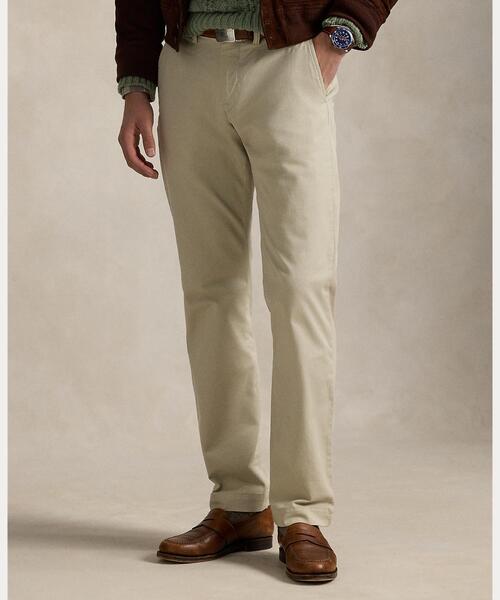 POLO RALPH LAUREN(ポロ ラルフ ローレン)の「ストレッチ ストレート フィット ウォッシュド チノ パンツ(チノパンツ・メンズ・ブラウン系3・28/30/30/32/31/32/32/30/33/32/34/30/36/32/40/32/42/32/34/32/32/32/30/30/38/32)」の3枚目の写真