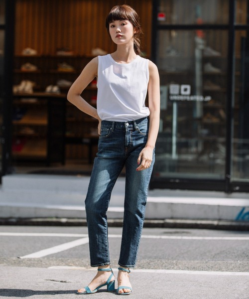 Munich(ミューニック)の「プレミアムコットンタンクトップ(タンクトップ・レディース・ブラック/ホワイト・FREE)」の14枚目の写真